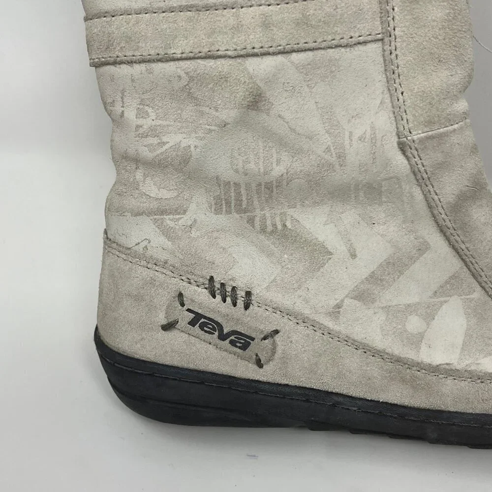 Teva 'Kiru' winter tall boots women white 5